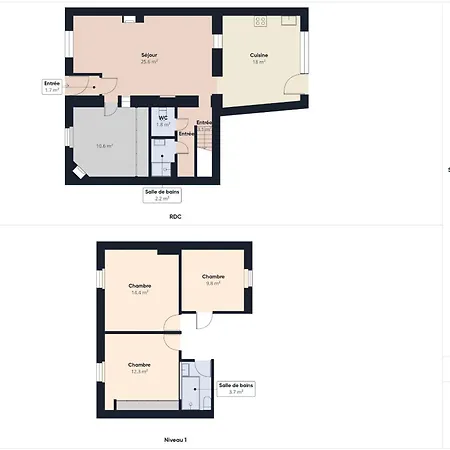 Charmante Maison Pour 6, Bois-plage Centre *