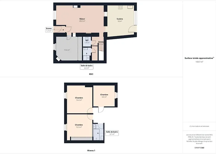 Charmante Maison Pour 6, Bois-plage Centre *